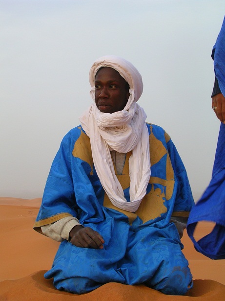 uomo del deserto