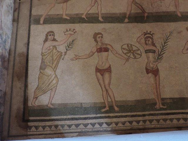 Villa del Casale: mosaico dei bikini