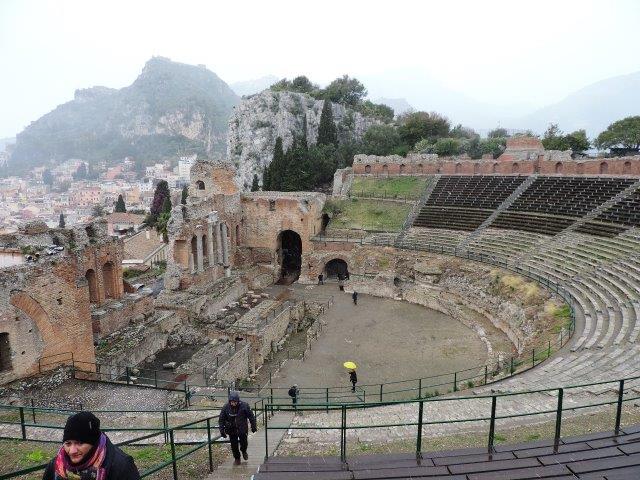 Taormina il tetatro greco