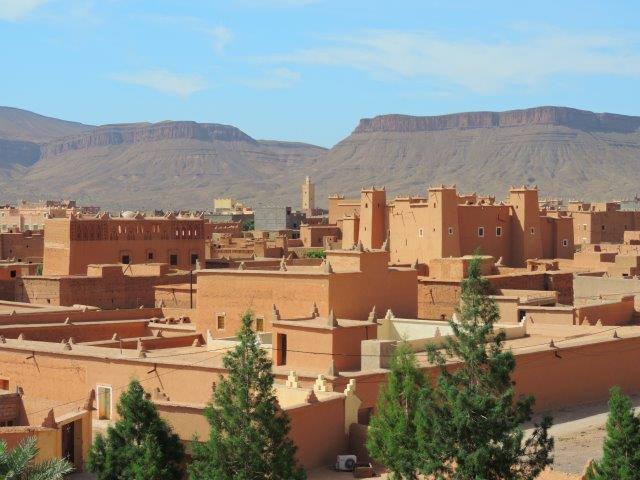 Una kasbah nell'Atlante